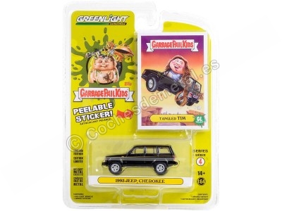 Cochesdemetal.es 1993 Jeep Cherokee "Garbage Pail Kids Series 4" 1:64 Greenlight 54070F 2