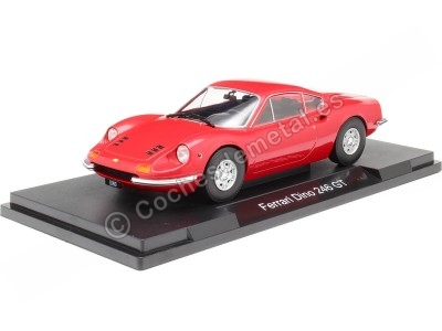 Cochesdemetal.es 1969 Ferrari Dino 246 GT Rosso 1:18 MC Group 18359