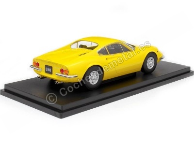 Cochesdemetal.es 1969 Ferrari Dino 246 GT Giallo 1:18 MC Group 18168 2