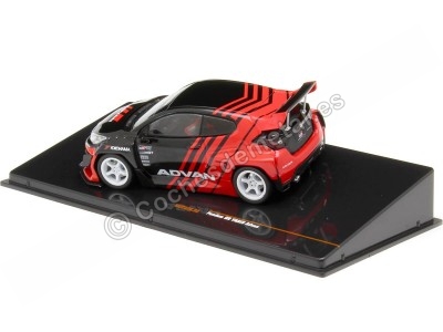 Cochesdemetal.es 2022 Toyota Pandem GR Yaris Advan Negro/Rojo 1:43 IXO Models MOC328.22 2