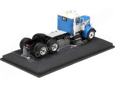 Cochesdemetal.es 1955 Cabeza Tractora Peterbilt 281 Azul/Blanco 1:64 IXO Models 64TR006 2