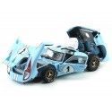 1966 Ford GT40 Mark II Nº1 Miles/Hulme 24h LeMans Azul 1:18 Shelby Collectibles 411 Cochesdemetal 9 - Coches de Metal 