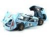 1966 Ford GT40 Mark II Nº1 Miles/Hulme 24h LeMans Azul 1:18 Shelby Collectibles 411 Cochesdemetal 9 - Coches de Metal 