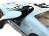 1966 Ford GT40 Mark II Nº1 Miles/Hulme 24h LeMans Azul 1:18 Shelby Collectibles 411 Cochesdemetal 12 - Coches de Metal 