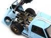 1966 Ford GT40 Mark II Nº1 Miles/Hulme 24h LeMans Azul 1:18 Shelby Collectibles 411 Cochesdemetal 14 - Coches de Metal 