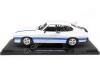 Cochesdemetal.es 1975 Ford Capri Mk2 X-Pack Blanco / Azul 1:18 MC Group 18347