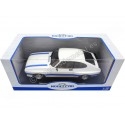 Cochesdemetal.es 1975 Ford Capri Mk2 X-Pack Blanco / Azul 1:18 MC Group 18347