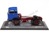 Carsdemetal.es 1970 Head Tracter Mercedes-Benz LPS 1632 Bleu / Rouge 1:43 Modèles IXO TR175.22