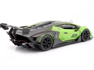 Cochesdemetal.es 2021 Lamborghini Essenza SCV12 Verde/Negro 1:24 Bburago 18-28017 2