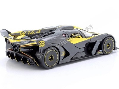 Cochesdemetal.es 2020 Bugatti Bolide W16.4 Amarillo/Carbón 1:24 Maisto 32911 2