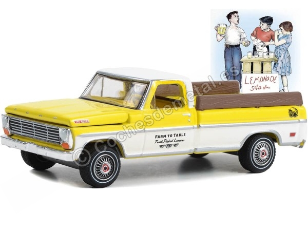 Cochesdemetal.es 1967 Ford F-100 "Norman Rockwell Series 5" 1:64 Greenlight 54080C