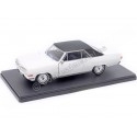 Cochesdemetal.es 1965 Opel Diplomat V8 Coupe "Opel Collection" Blanco/Negro 1:24 Editorial Salvat G1648005