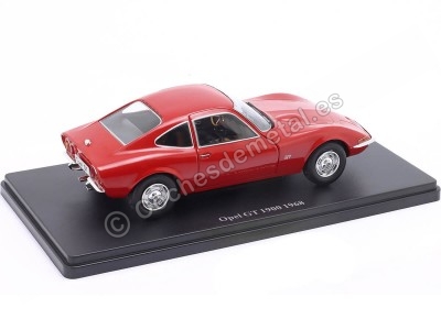 Cochesdemetal.es 1968 Opel GT 1900 "Opel Collection" Rojo 1:24 Editorial Salvat G1648001 2