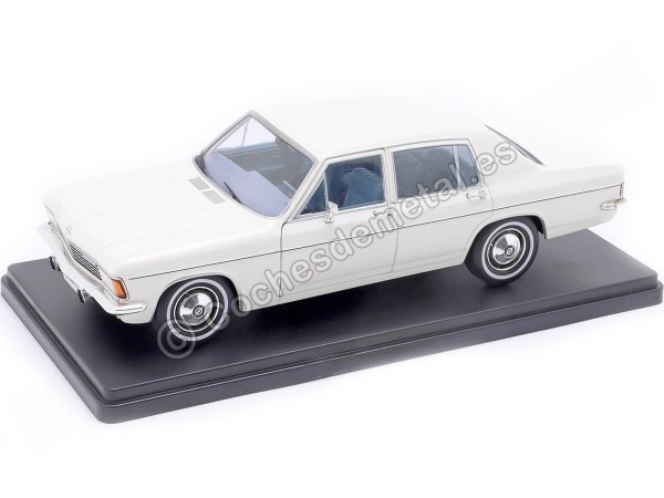 Cochesdemetal.es 1969 Opel Admiral B "Opel Collection" Blanco 1:24 Editorial Salvat G1648013