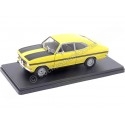 Cochesdemetal.es 1970 Opel Kadett B Rally Coupe "Opel Collection" Amarillo/Negro 1:24 Editorial Salvat G1648006