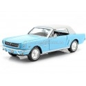 CARSDEMETAL.ES 1964 Ford Mustang 1/2 Hardtop "007 James Bond Trueno Operation" Blue / White 1:24 Max 79855 Motor