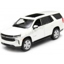 Cochesdemetal.es 2021 Chevrolet Tahoe Suv Blanco 1:26 Maisto 31533