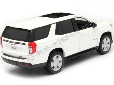 Cochesdemetal.es 2021 Chevrolet Tahoe Suv Blanco 1:26 Maisto 31533 2