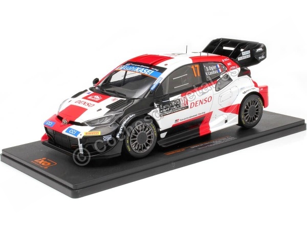 Cochesdemetal.es 2023 Toyota Yaris GR Rally1 Nº17 Ogier/Landais Ganador Rally Monte Carlo 1:18 IXO Models 18RMC152A.22