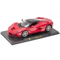 Cochesdemetal.es 2013 Ferrari LaFerrari Rojo/Negro 1:24 Editorial Salvat AB24F003