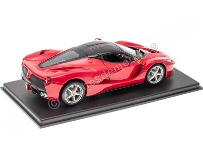 Cochesdemetal.es 2013 Ferrari LaFerrari Rojo/Negro 1:24 Editorial Salvat AB24F003 2