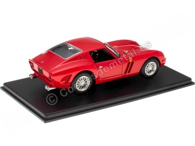 Cochesdemetal.es 1962 Ferrari 250 GTO Rojo 1:24 Editorial Salvat AB24F010 2