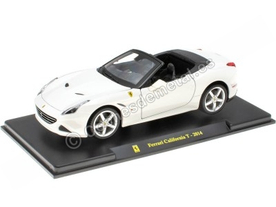 Cochesdemetal.es 2014 Ferrari California T Blanco 1:24 Editorial Salvat AB24F004