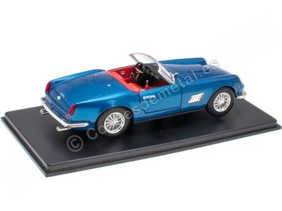Cochesdemetal.es 1957 Ferrari 250 California Azul Metalizado 1:24 Editorial Salvat AB24F009 2