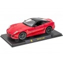 Cochesdemetal.es 2010 Ferrari 599 GTO Rojo/Negro 1:24 Editorial Salvat AB24F013