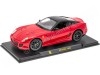 Cochesdemetal.es 2010 Ferrari 599 GTO Rojo/Negro 1:24 Editorial Salvat AB24F013