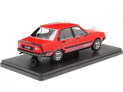 Cochesdemetal.es 1980 Renault 18 R18 Turbo Rojo 1:24 WhiteBox 124213 2