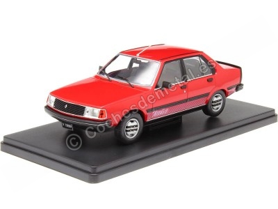 Cochesdemetal.es 1980 Renault 18 R18 Turbo Rojo 1:24 WhiteBox 124213
