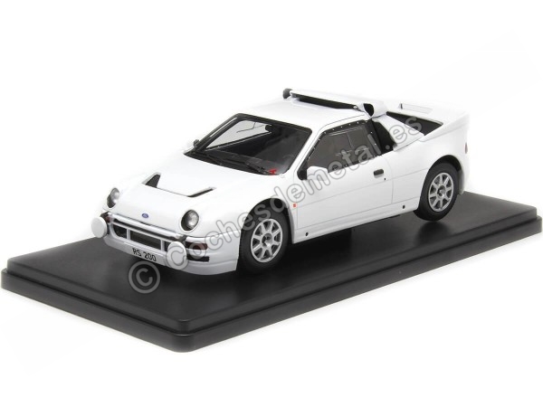 Cochesdemetal.es 1984 Ford RS 200 Blanco 1:24 WhiteBox 124211