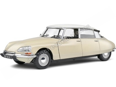 Cochesdemetal.es 1972 Citroen D Special Beige/Blanco 1:18 Solido S1800710