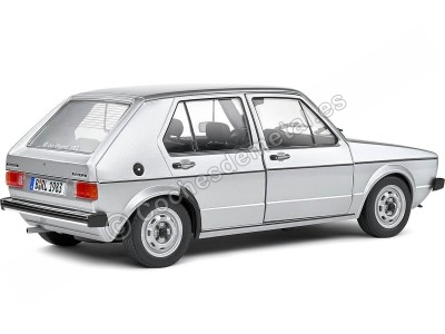 Cochesdemetal.es 1983 Volkswagen Golf I L Plateado 1:18 Solido S1800214 2