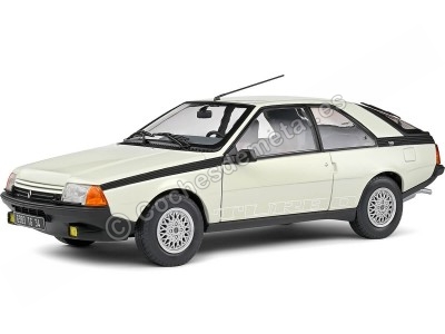 Cochesdemetal.es 1985 Renault Fuego Turbo Blanco Panda 1:18 Solido S1806405