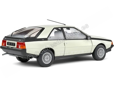 Cochesdemetal.es 1985 Renault Fuego Turbo Blanco Panda 1:18 Solido S1806405 2