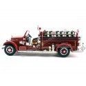 CARSDEMETAL.ES 1935 MACK TYPE 75BX FIRE TRUCH 1:24 Lucky Diecast 20098