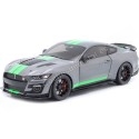 Cochesdemetal.es 2020 Ford Mustang GT500 Grafito/Verde Neon 1:18 Solido S1805911