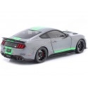 Cochesdemetal.es 2020 Ford Mustang GT500 Grafito/Verde Neon 1:18 Solido S1805911