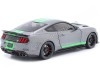 Cochesdemetal.es 2020 Ford Mustang GT500 Grafito / Green Neon 1:18 Solid S1805911