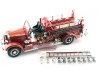 CARSDEMETAL.ES 1935 MACK TYPE 75BX FIRE TRUCH 1:24 Lucky Diecast 20098