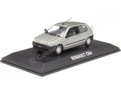 Cochesdemetal.es 1990 Renault Clio Plateado 1:43 Norev 80928