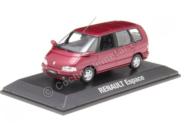 Cochesdemetal.es 1991 Renault Espace Granate Metalizado 1:43 Norev 75953