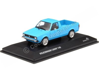 Cochesdemetal.es 1982 Volkswagen VW Caddy MK1 Custom PickUp Azul 1:43 Solido S4312302