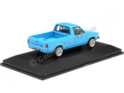 Cochesdemetal.es 1982 Volkswagen VW Caddy MK1 Custom PickUp Azul 1:43 Solido S4312302 2