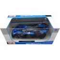 Cochesdemetal.es 2020 Bugatti Bolide W16.4 Azul/Carbón 1:24 Maisto 32911