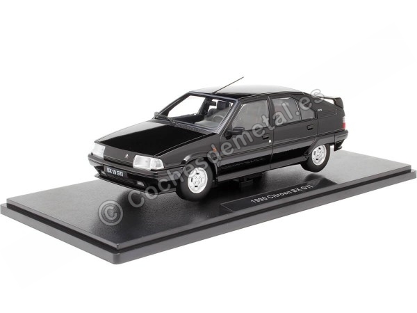 Cochesdemetal.es 1990 Citroen BX GTI Negro 1:18 Triple-9 1800461