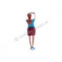 Cochesdemetal.es Figure de Resina "Figurantes - Chica Selfie" 1:18 American Diorama 18702