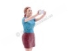 Cochesdemetal.es Figura de Resina "Figurantes - Chica Selfie" 1:18 American Diorama 18702